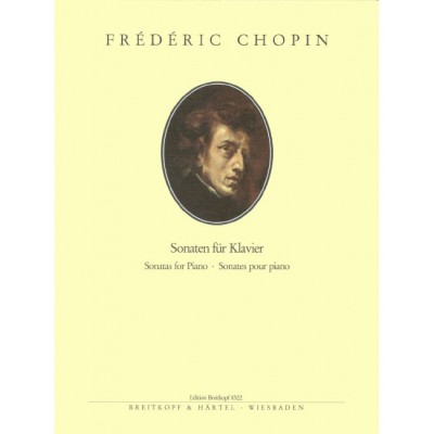 EDITION BREITKOPF CHOPIN FREDERIC - SONATEN - PIANO