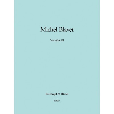 BLAVET MICHEL - SONATA VI - FLUTE, GUITAR