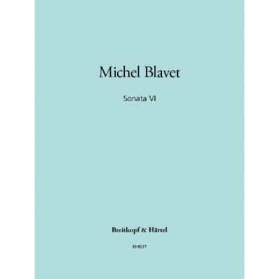 BLAVET MICHEL - SONATA VI - FLUTE, GUITAR