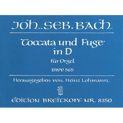 BACH - TOCCATA UND FUGE D-MOLL BWV 565 BWV 565 - ORGUE