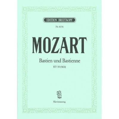 MOZART WOLFGANG AMADEUS - BASTIEN UND BASTIENNE KV 50 - PIANO