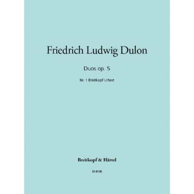 DULON - DUETS OP. 5 - 2 FLUTES