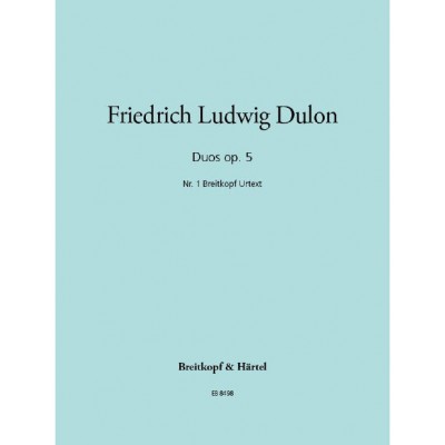 DULON FRIEDRICH LUDWIG - DUO OP. 5/1 - 2 FLUTE