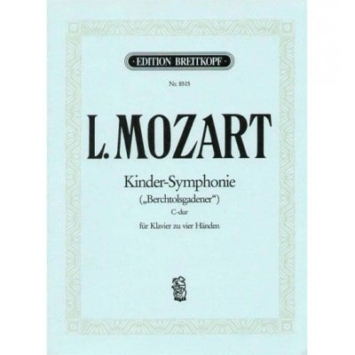 MOZART LEOPOLD - KINDER-SYMPHONIE - PIANO