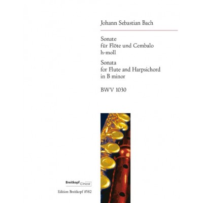  Bach J.s. - Sonate H-moll Bwv 1030 - Flute, Clavecin