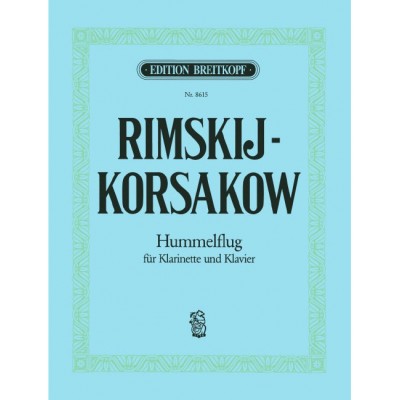 RIMSKI-KORSAKOV - LE VOL DU BOURDON - CLARINETTE ET PIANO