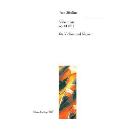  Sibelius Jean - Valse Triste Aus Op. 44 - Violin, Piano