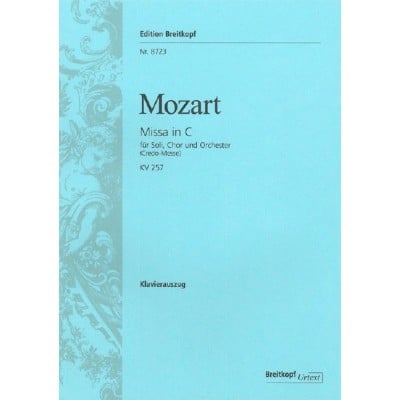  Mozart Wolfgang Amadeus - Missa In C Kv 257 (credo) - Piano