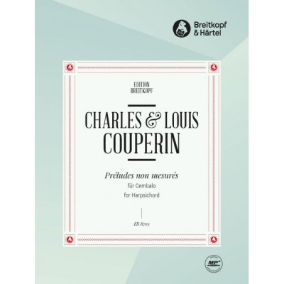 COUPERIN LOUIS - PRELUDES NON MESURES + CD - HARPSICHORD