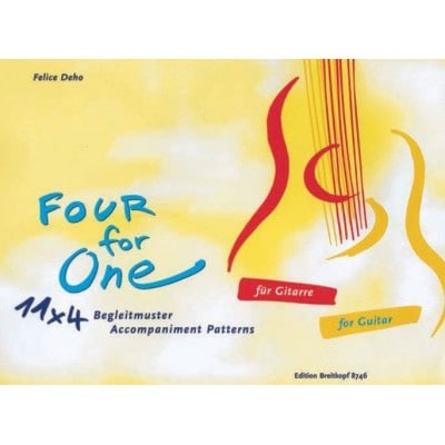 DEHO FELICE - FOUR FOR ONE - BEGLEITMUSTER - GUITAR