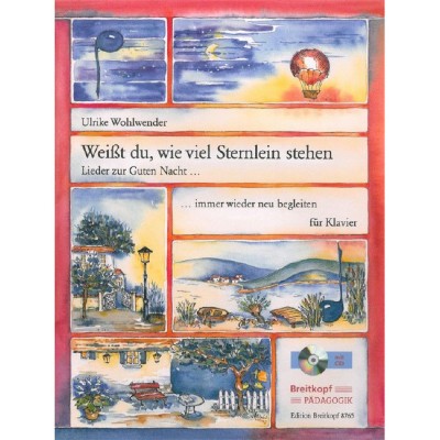 WOHLWENDER ULRIKE - WEISST DU WIEVIEL STERNLEIN STEHEN... + CD - PIANO