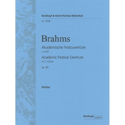 BRAHMS JOHANNES - AKADEMISCHE FESTOUVERTURE - ORCHESTRA