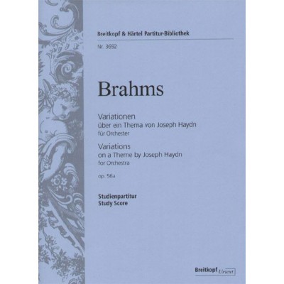 BRAHMS J. - KLAVIERKONZERT 1 D-MOLL OP.15