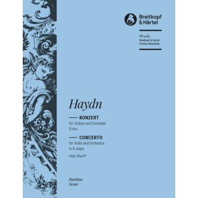  Haydn Joseph - Violinkonzert G-dur Hob Viia:4 - Violin, Orchestra