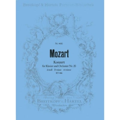  Mozart Wolfgang Amadeus - Klavierkonzert 20 D-moll Kv466 - Piano, Orchestra