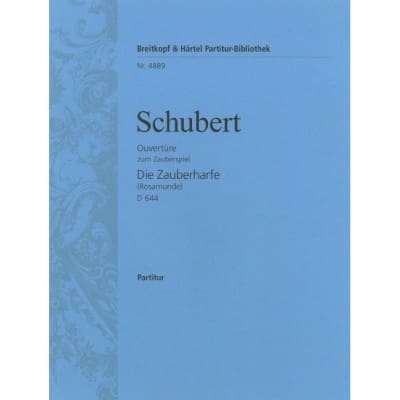  Schubert F. - Zauberharfe D 644. Ouverture - Conducteur