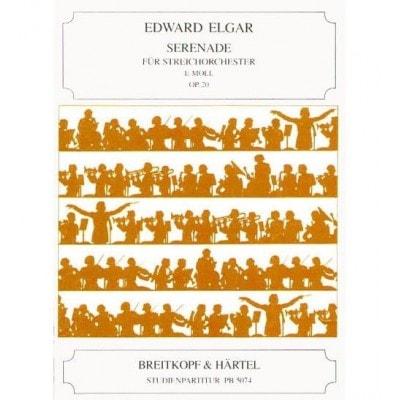  Elgar Edward - Serenade E-moll Op. 20 - String Orchestra