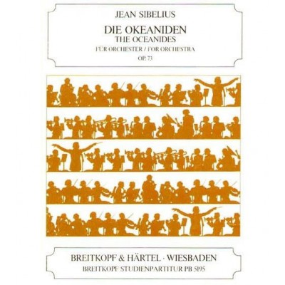  Sibelius J. - Okeaniden Op. 73 - Partition Poche