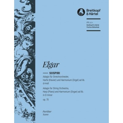  Elgar Edward - Sospiri Op. 70 - Orchestra