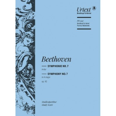EDITION BREITKOPF Beethoven - Symphony No. 7 In A Major Op. 92 - Orchestre