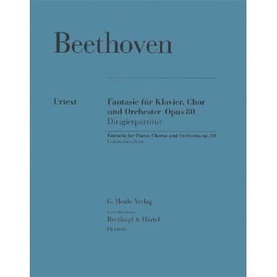  Beethoven Ludwig Van - Chorfantasie C-moll Op. 80 - Piano, Mixed Choir, Orchestra
