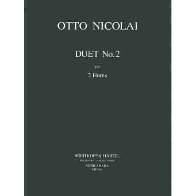 NICOLAI OTTO - DUO NR. 2 - 2 HORN