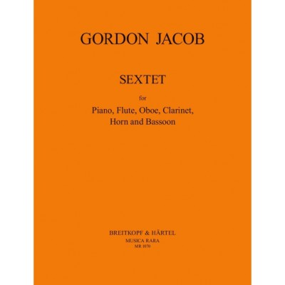  Jacob Gordon - Sextet - Piano Sextet