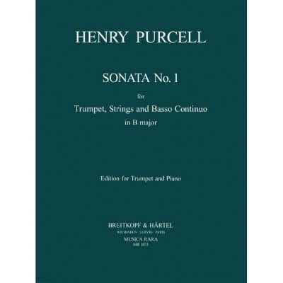 PURCELL HENRY - SONATA IN B-DUR NR. 1 - TRUMPET, PIANO