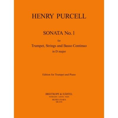  Purcell Henry - Sonata In D Nr. 1 - Trumpet, Strings, Basso Continuo