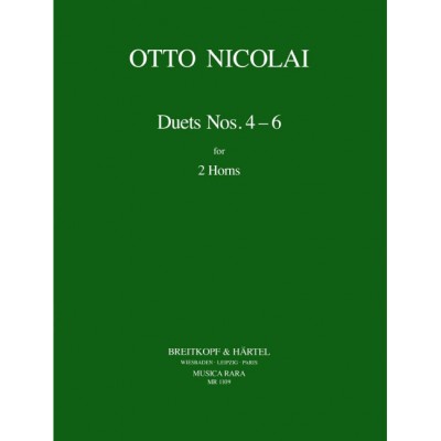 NICOLAI OTTO - DUOS NR. 4-6 - 2 HORN