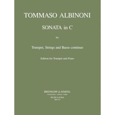 ALBINONI TOMASO - SONATA NR. 1 IN C - PIANO