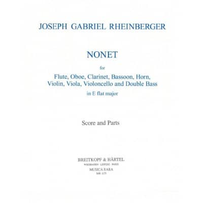  Rheinberger Joseph Gabriel - Nonett In Es Op. 139 - Orchestra