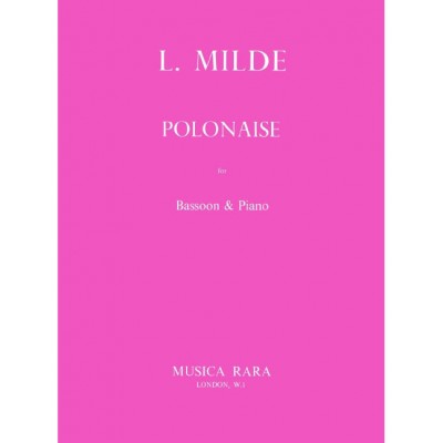  Milde Ludwig - Polonaise - Bassoon, Piano