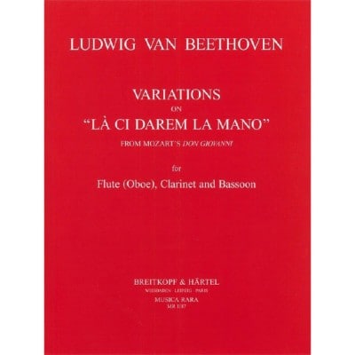 BEETHOVEN - VARIATIONS ON 'LÀ CI DAREM LA MANO' FROM MOZART'S 'DON GIOVANNI' WOO 28