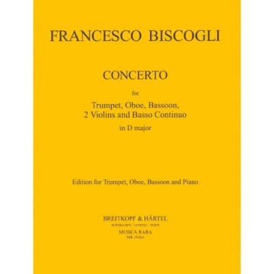 BISCOGLI F. - CONCERTO IN D