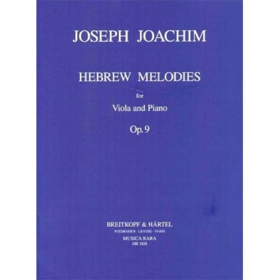 JOACHIM - HEBREW MELODIES OP. 9 - ALTO ET PIANO