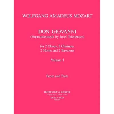  Mozart W.a. - Don Giovanni Band I - Wind Octet