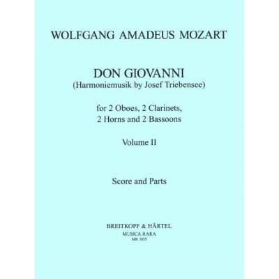 Mozart Wolfgang Amadeus - Don Giovanni Band Ii - Blaser Octet