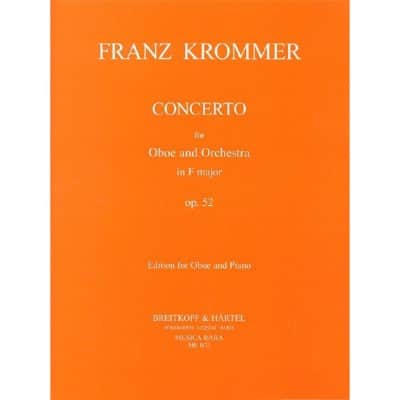  Krommer Franz - Concerto In F Op. 52 - Oboe, Orchestra