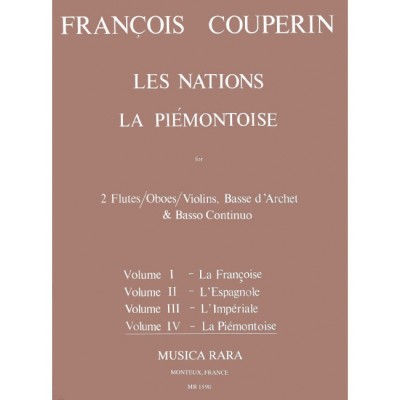 COUPERIN F. - LES NATIONS IV'LA PIEMONTOISE'