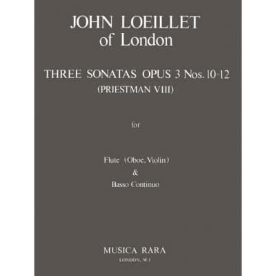 6 SONATAS FROM OP. 3