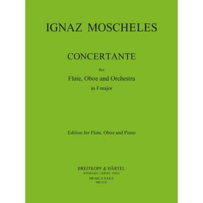  Moscheles Ignaz - Concertante In F - Flute, Oboe, Piano