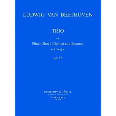  Beethoven Ludwig Van - Trio Op. 87 - Flute, Clarinet, Bassoon