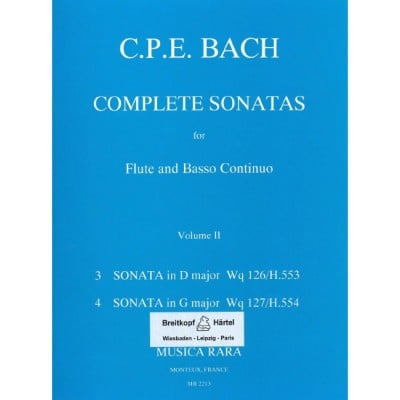 BACH - SÄMTLICHE SONATEN