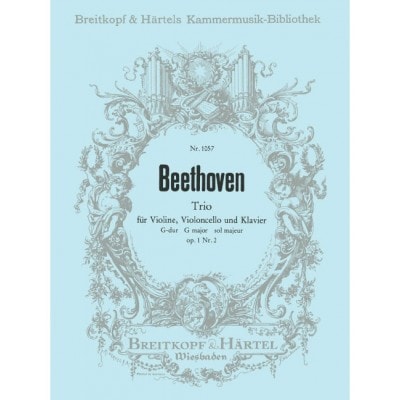 BEETHOVEN L.V. - KLAVIERTRIO G-DUR OP. 1/2