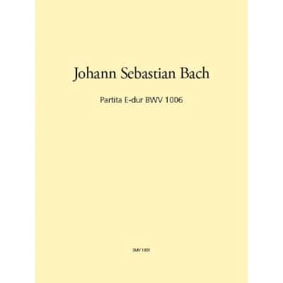  Bach Johann Sebastian - Partita E-dur Bwv 1006 - Guitar