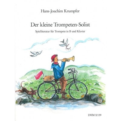EDITION BREITKOPF KRUMPFER HANS-JOACHIM - DER KLEINE TROMPETEN-SOLIST - TRUMPET, PIANO