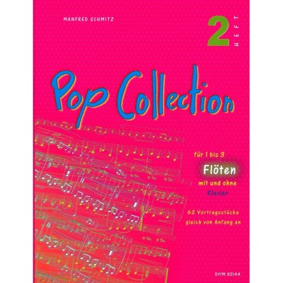 EDITION BREITKOPF Schmitz - Pop Collection - 62 Vortragsstücke FüR Fläte(n)