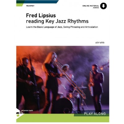 ADVANCE MUSIC Lipsius Fred - Reading Key Jazz Rhythms For Trumpet + Audio