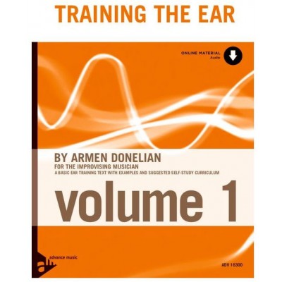 ADVANCE MUSIC DONELIAN A. - TRAINING THE EAR FOR THE IMPROVISATION MUSICIAN VOL 1 + 2 AUDIO